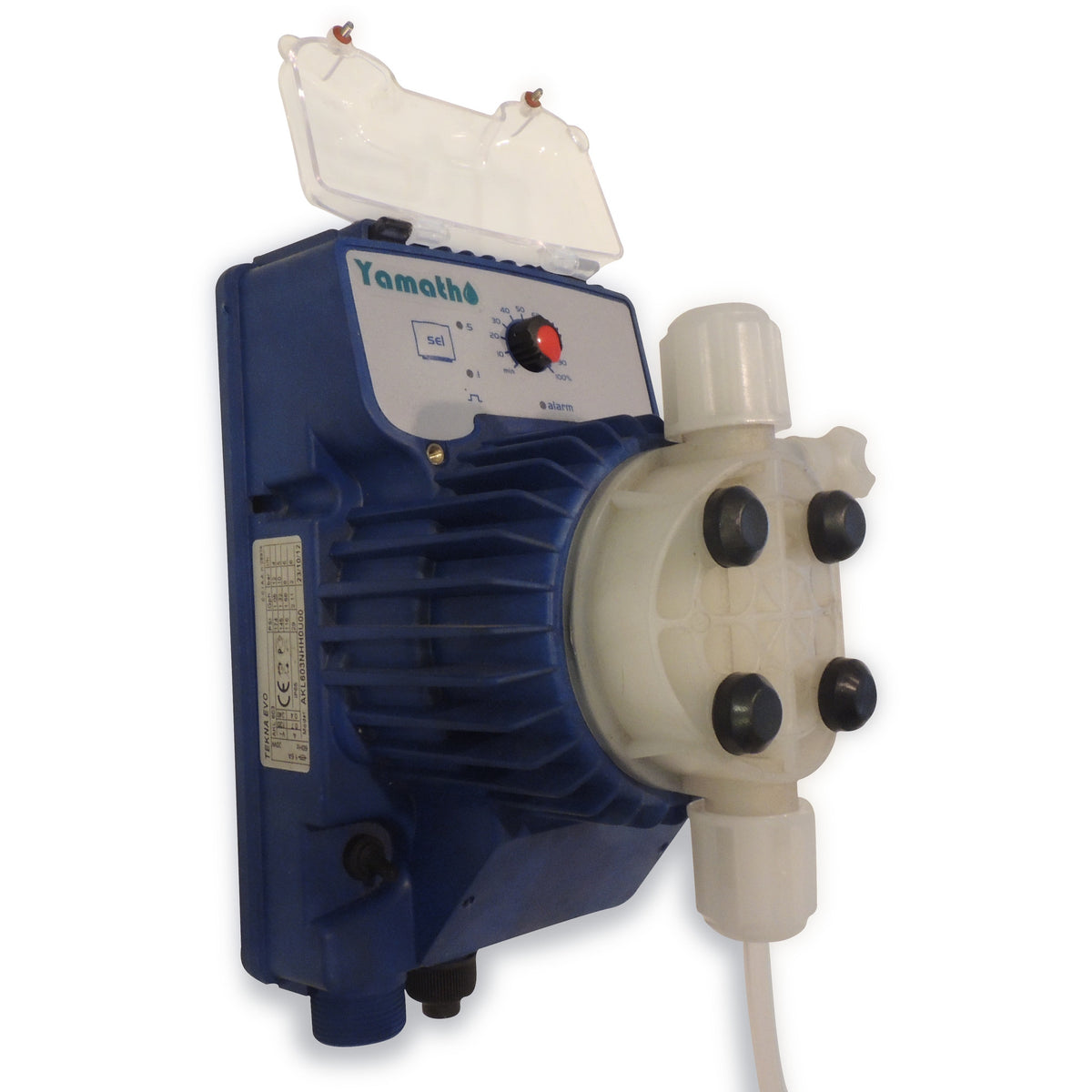 Chemical injection diaphragm pump Seko APG 603 1GPH max @ 175 psi with PVDF  liquid end ( APG603 )